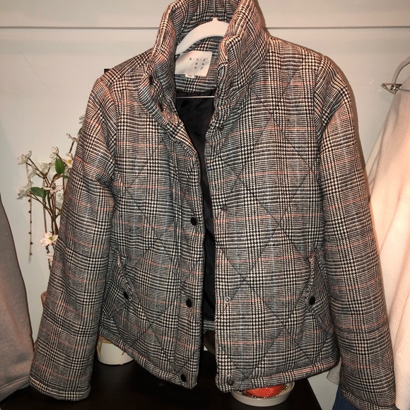 a new day Jackets & Blazers - NWOT Plaid Coat